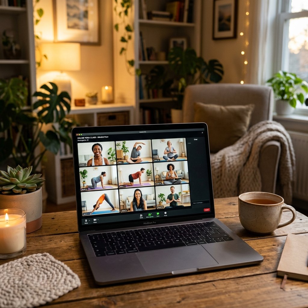 Live interactive online group session via Google Meet